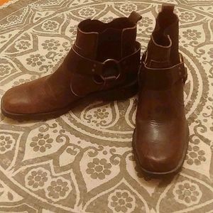 Men's Genuine Leather Ankle Boots. Worn 2 times!